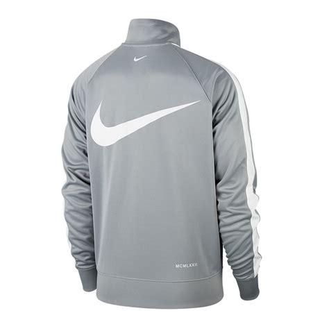 nike jacke grau schwarz|Grau Jacken .